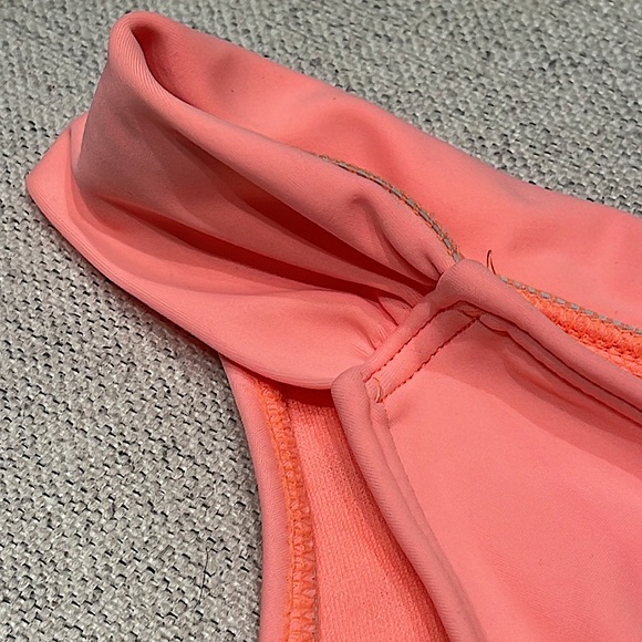 Neon Peach Grapefruit Bikini Swim Bottom by Gossip Sixe Small Like New -Wore 1x - Picture 4 of 4